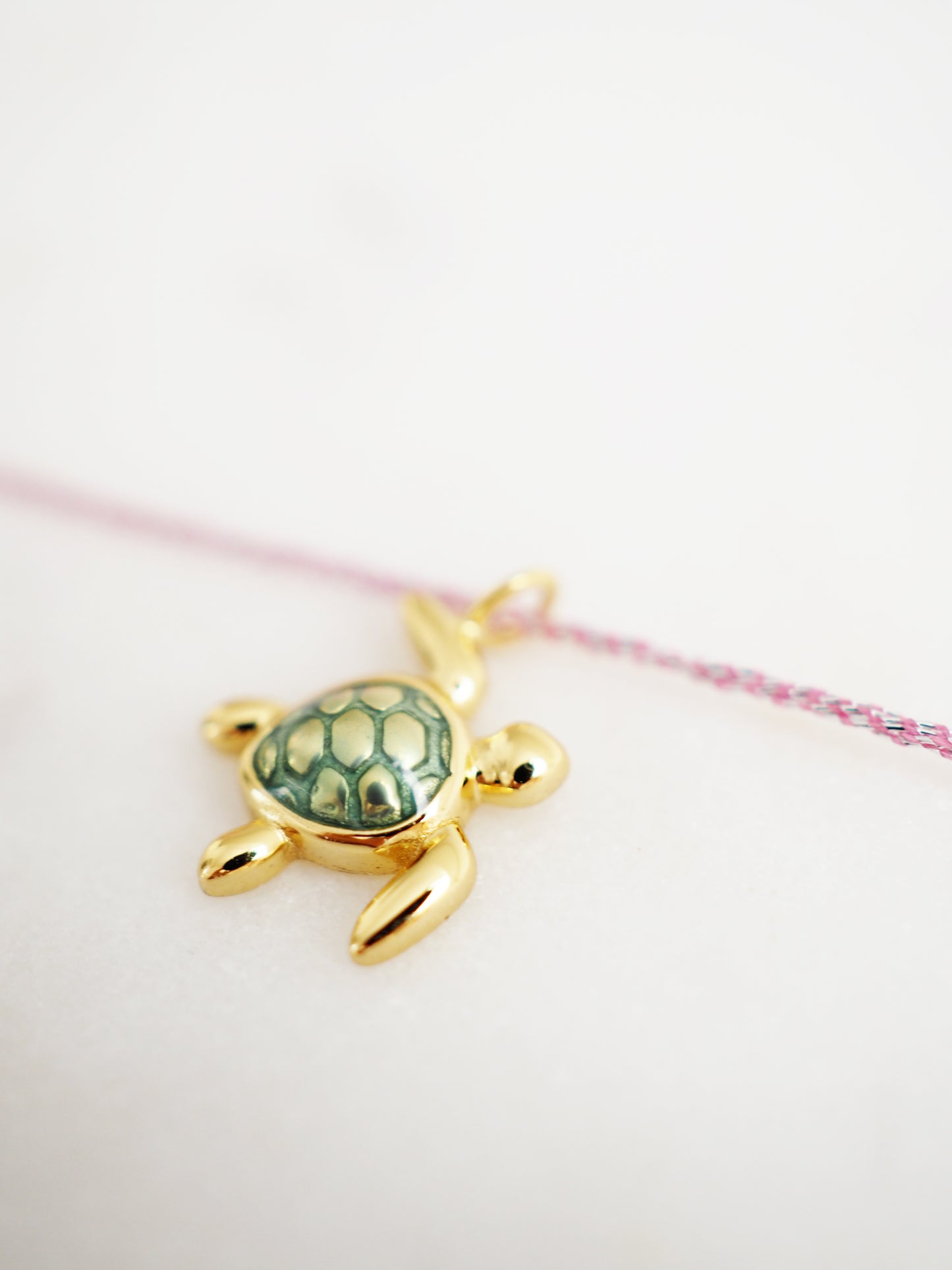 Schildkröte Armband MIRACLE CANDY COLLECTION - 925 Sterlingsilber vergoldet