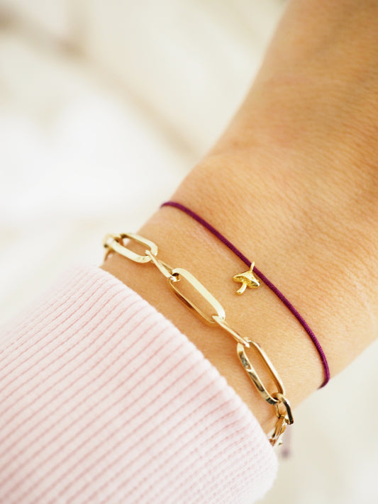 Pilz Armband MIRACLE CANDY COLLECTION - 925 Sterlingsilber vergoldet