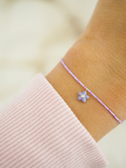 Blume Armband MIRACLE CANDY COLLECTION - 925 Sterlingsilber vergoldet mit Zirkonia