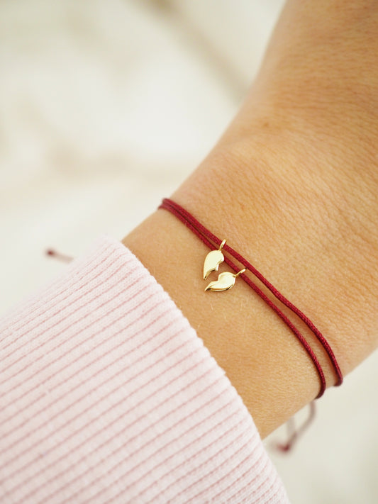 FRIENDSHIP Freundschafts Armband MIRACLE CANDY COLLECTION - 925 Sterlingsilber vergoldet