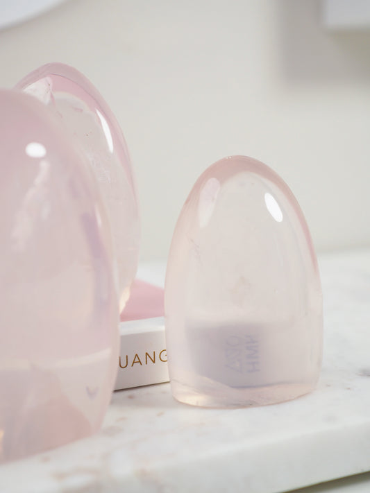 Gemmy Juicy Girasol Rosenquarz Freiform . ca xxcm - aus Madagascar HIGH QUALITY