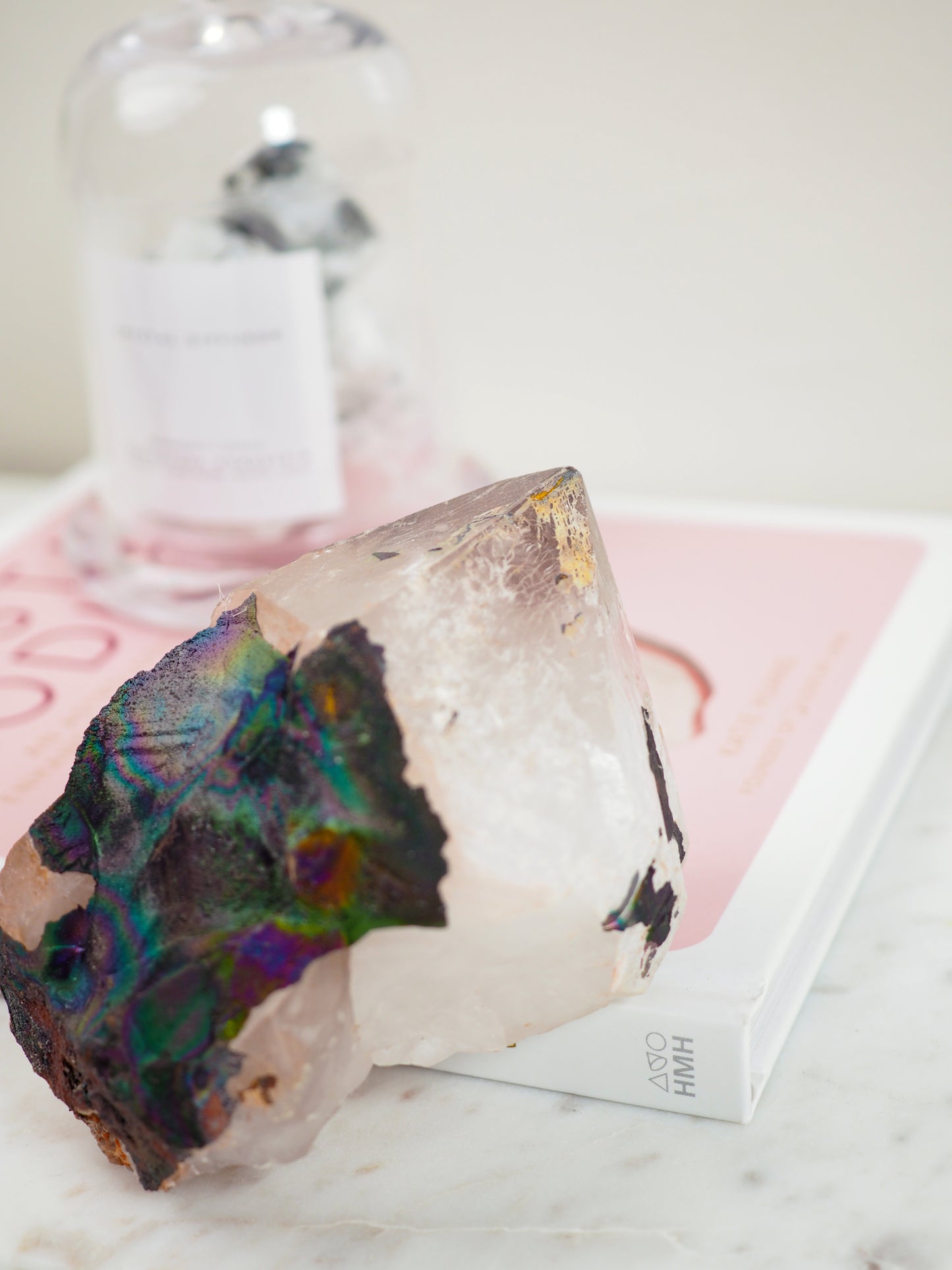 XXLRainbowquartz mit Phantomen. Regenbogen Quarz . Turgite Hämatit Goetit Quarz -aus Itremo Massif, Itremo - South of Ibity Mountain, - aus Itremo Massif, Itremo, Ambatofinandrahana Distric, Fianarantsoa Province Madagascar RARE NEW FIND