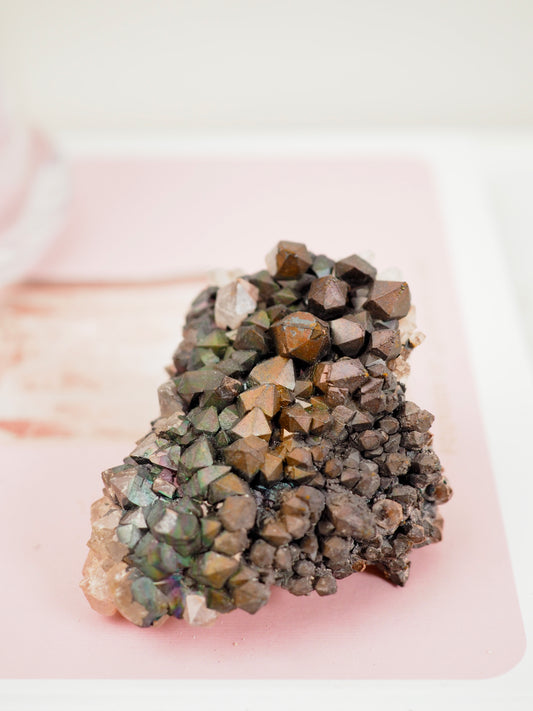 Rainbowquartz . Regenbogen Quarz . Turgite Hämatit Goetit Quarz -aus Itremo Massif, Itremo - South of Ibity Mountain, Ambatofinandrahana Distric, Fianarantsoa Province Madagascar RARE NEW FIND