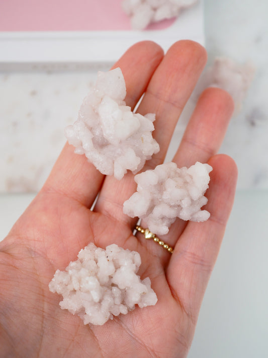 Rosa Quarz Doppelender Cluster - aus Marokko RARE