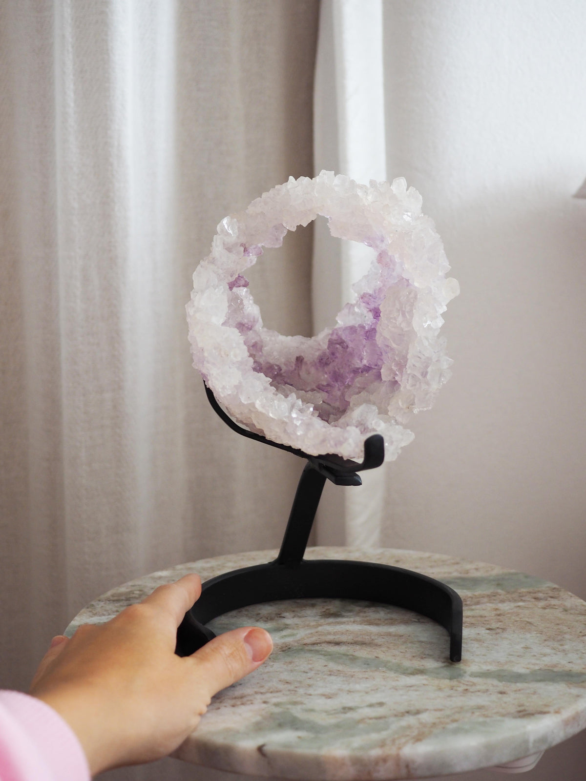 Amethyst Flower . Amethyst Blume Specimen - Rio Grande do Sul . Brasilien HIGH QUALITY