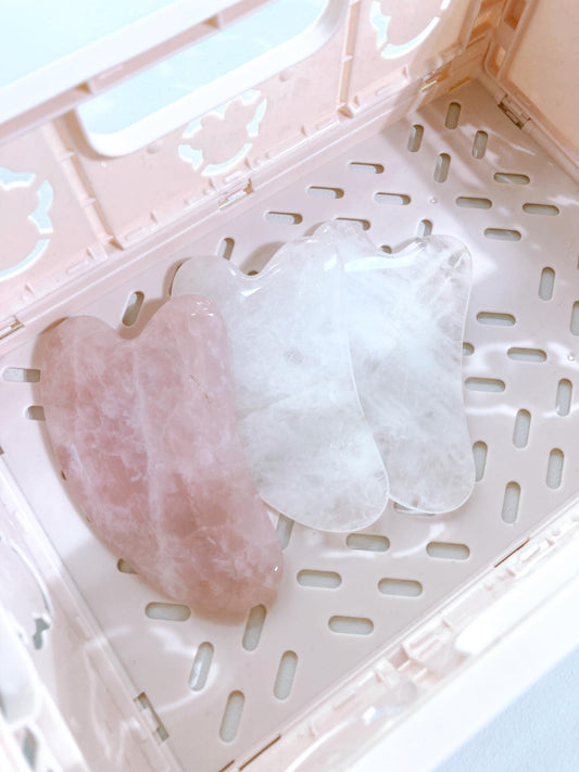 Gua Sha Massage Tool für das Gesicht - Gua sha Face Massage Skincare Facial SIZE M ca. 10cm - Common Quality