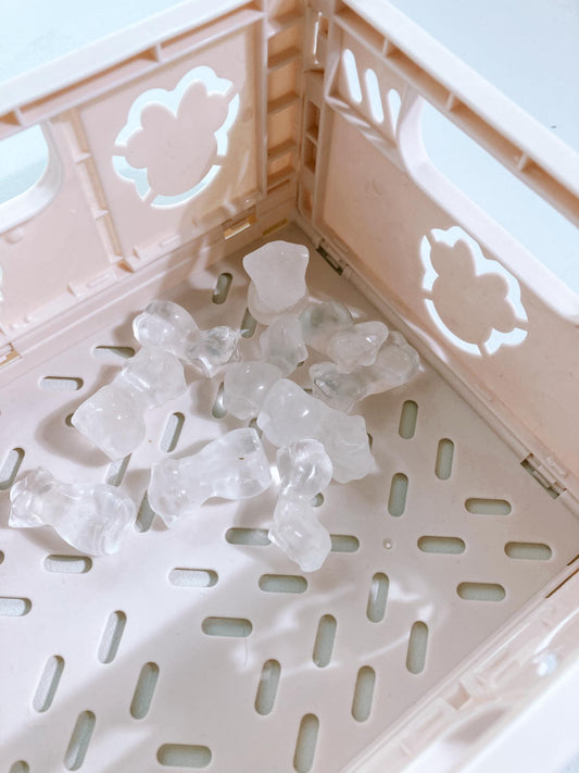 Bergkristall Mini Body Godess 3cm Carving