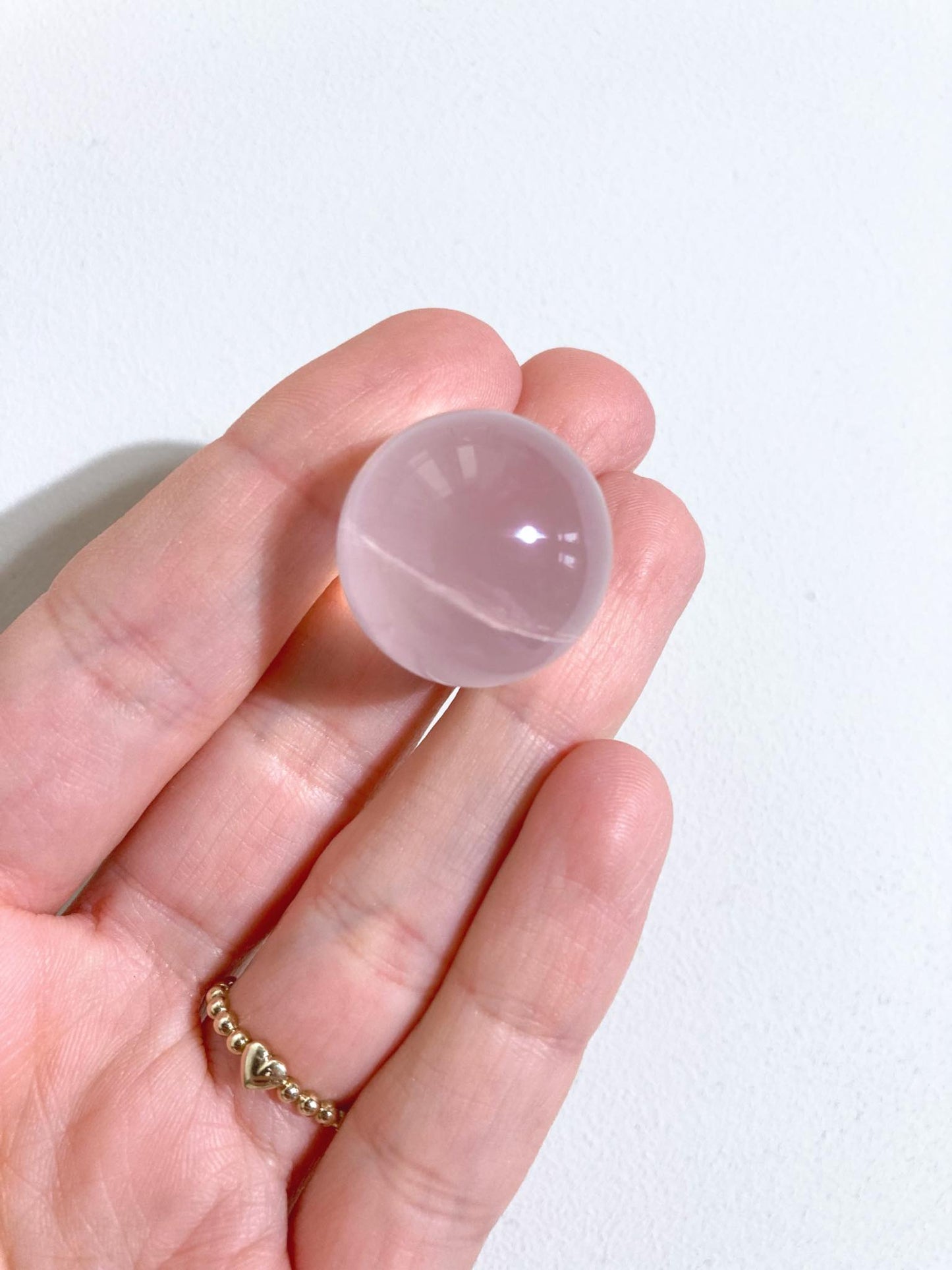 Light Pink Girasol ca. 2 cm Sphere aus Madagascar -High Quality
