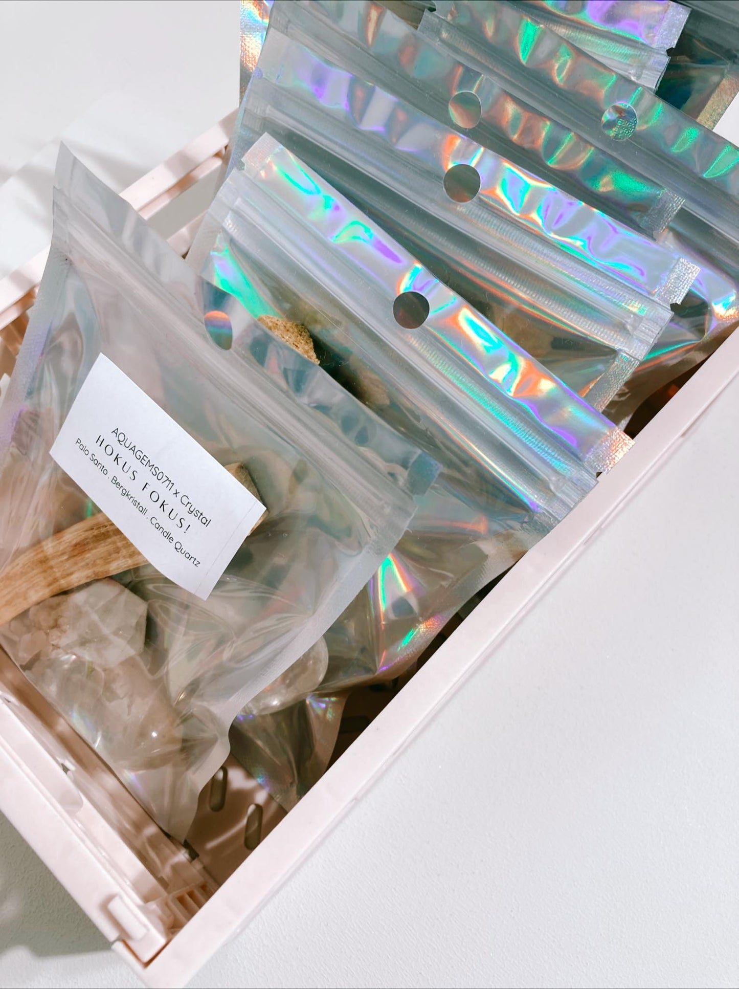 HOKUS FOKUS! Räucherset l Palo Santo. Bergkristall. Candlequartz