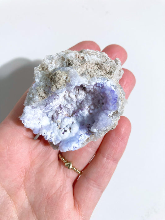 Spirit Flower Druzy Geode MIDI - RARE NEUER FUND! 2021 ca. 5cm - aus Mexico