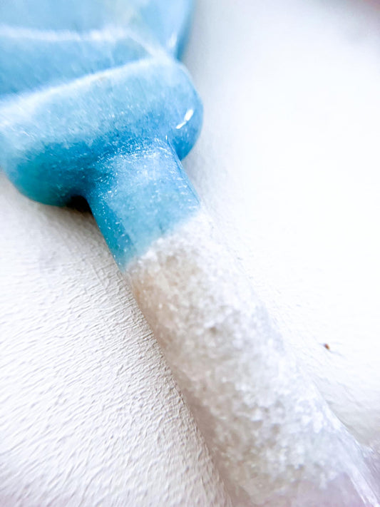 XL Trolleit Herz Schlüssel . Trollite Heart Key 12-13cm - Handcarved