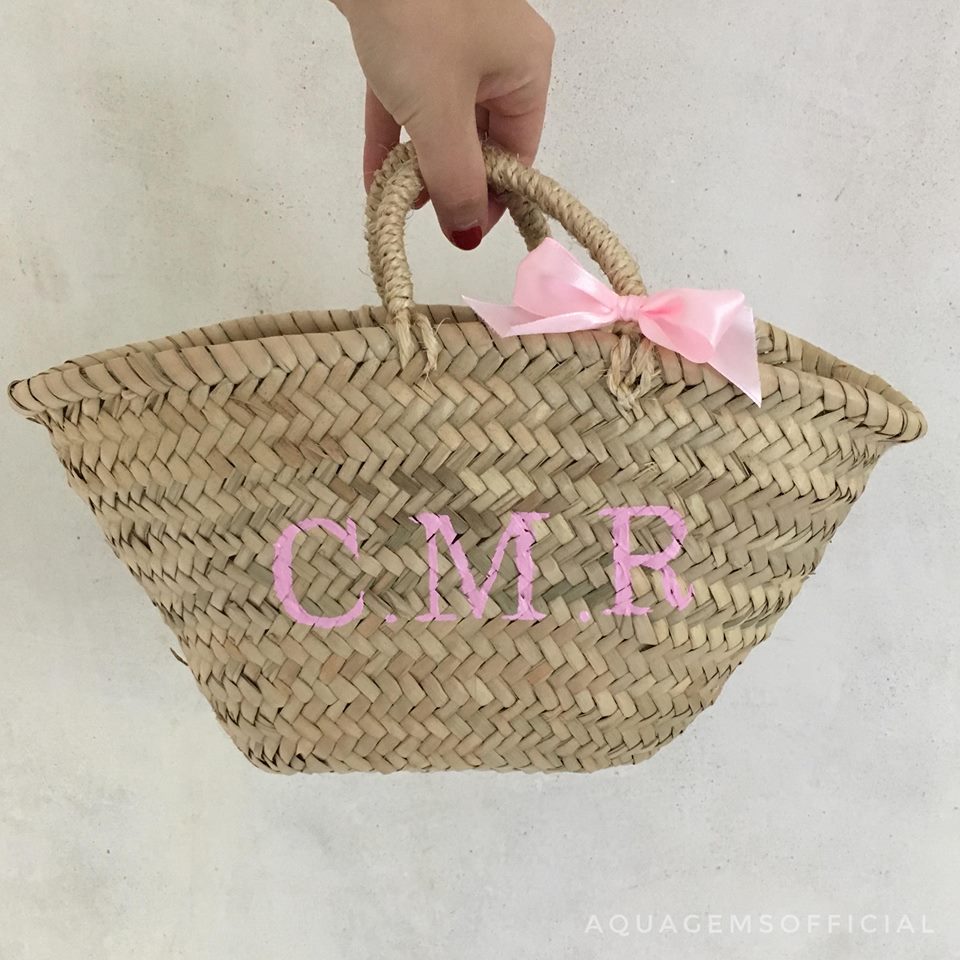 Körbchen Monogramm Vegan