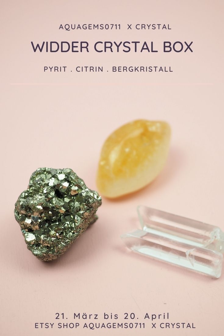 WIDDER ZODIAC Crystal Box