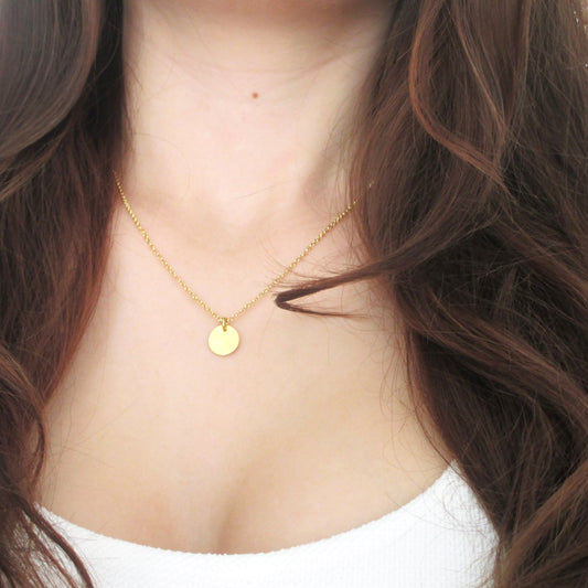 AUGE X GRAVUR Kette . 925 Sterlingsilber vergoldet