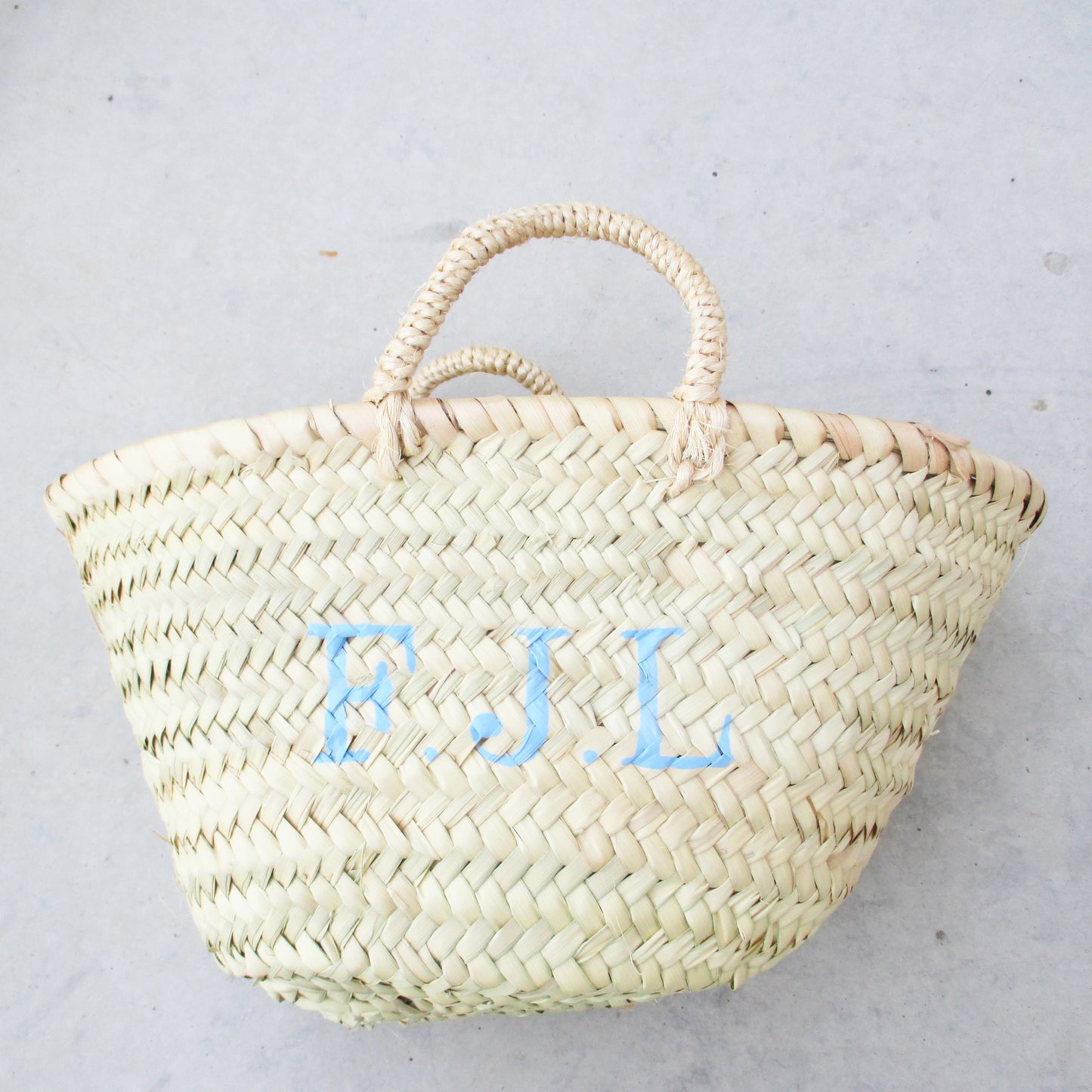 Körbchen Monogramm Vegan