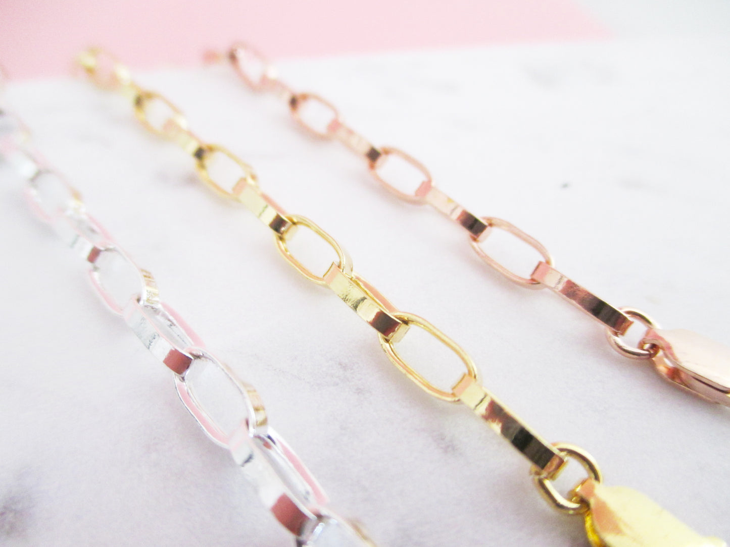 Halskette Basic Choker Chunky Y 50cm 925 Sterlingsilber . vergoldet . rosévergoldet