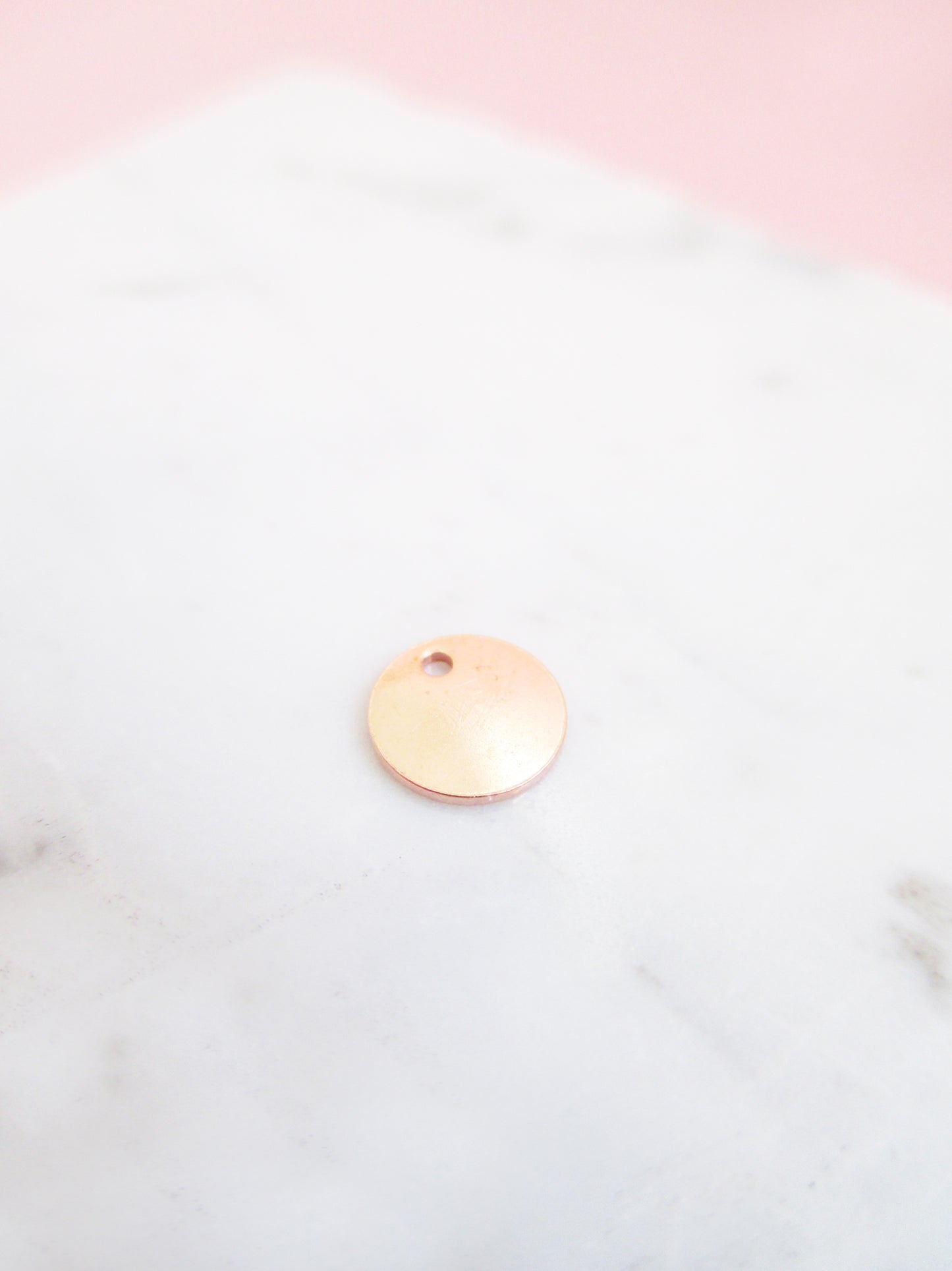 Plättchen Prägung Basic 6 mm Sterlingsilber