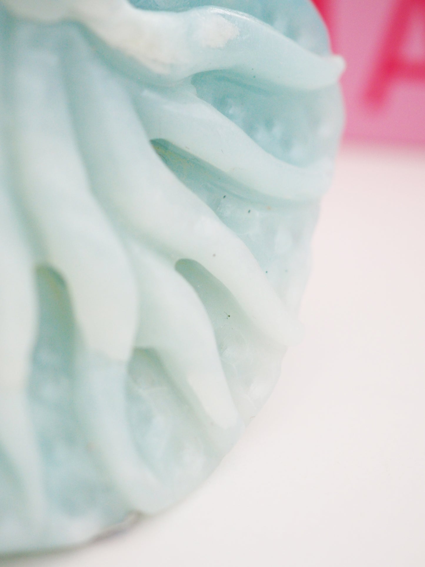 Oktopus Blauer Himmels Opal . Amazonit . Blue Sky Opal ca 7.5cm - aus China Hand Carved