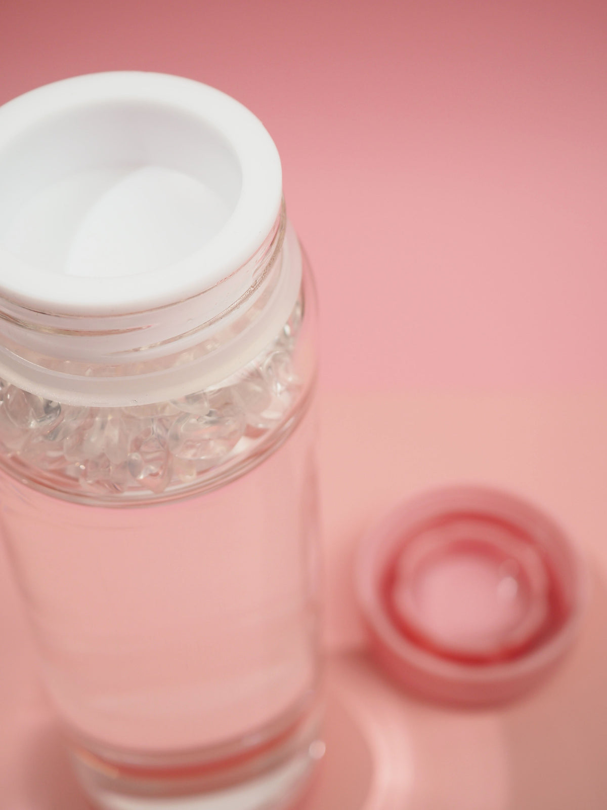TRINKFLASCHE INU! von Vitajuwel MIT SLEEVE Bergkristall | LAVA GREY SET