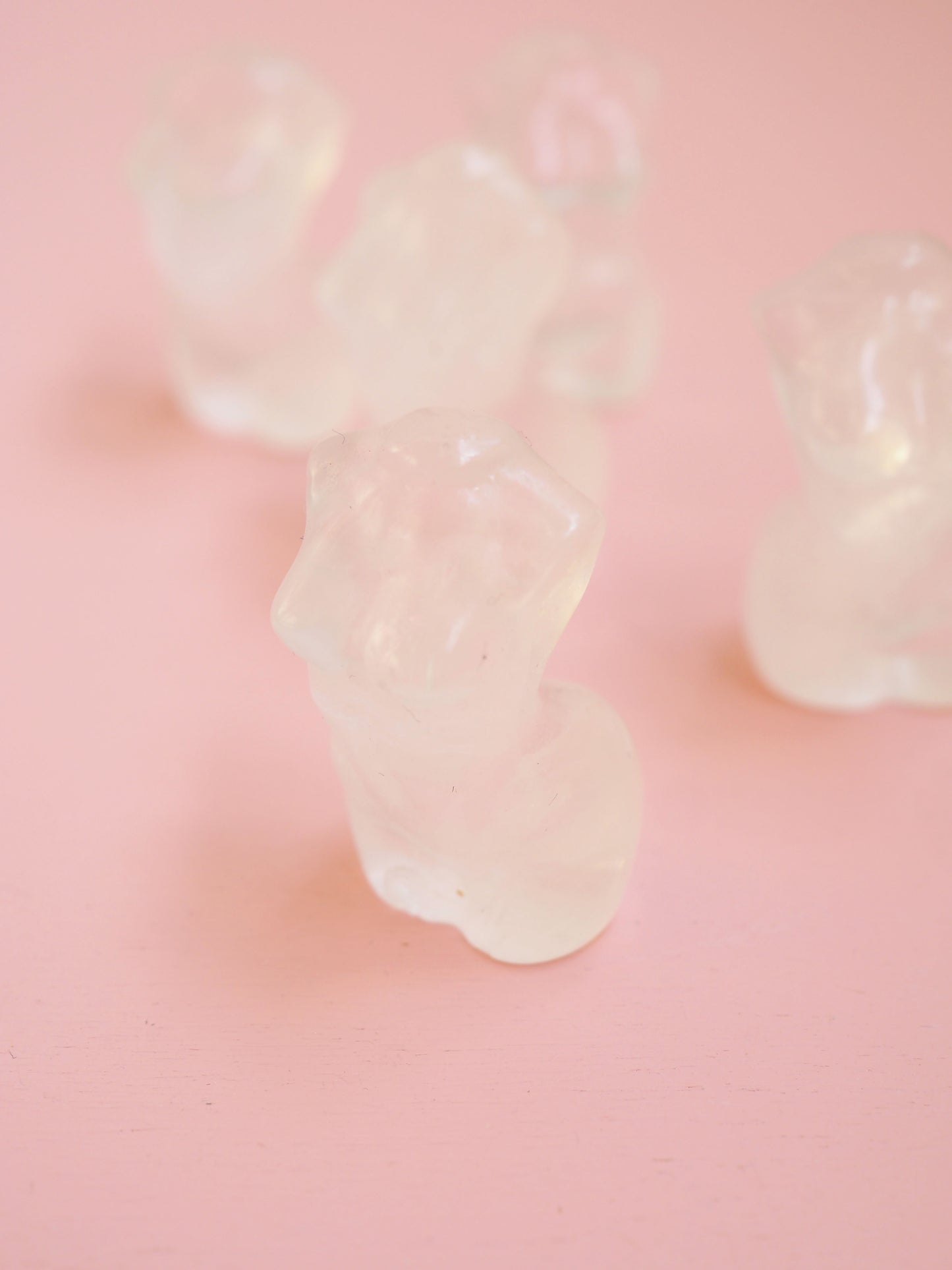 Bergkristall Mini Body Godess 3cm Carving