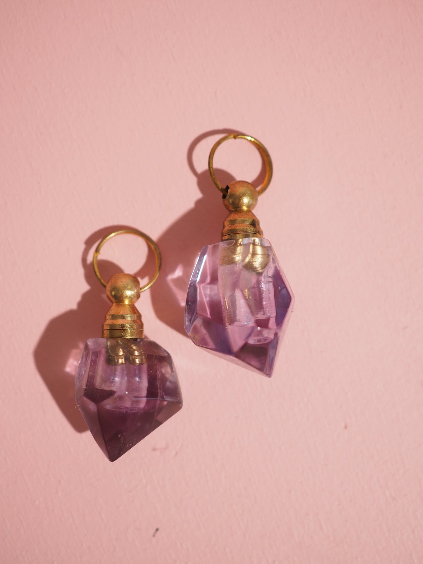 Mini Amethyst Phiole Fläschchen (A) - High Quality