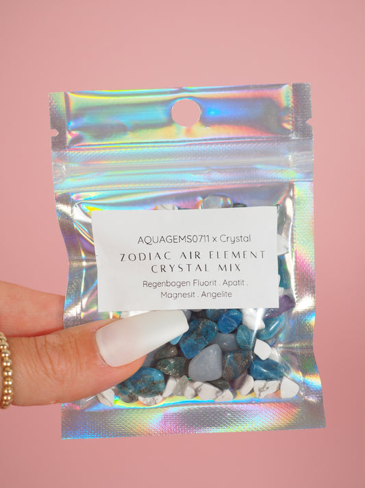 ZODIAC ELEMENT CRYSTAL MIX AIR . LUFT l Premium Kristall Konfetti