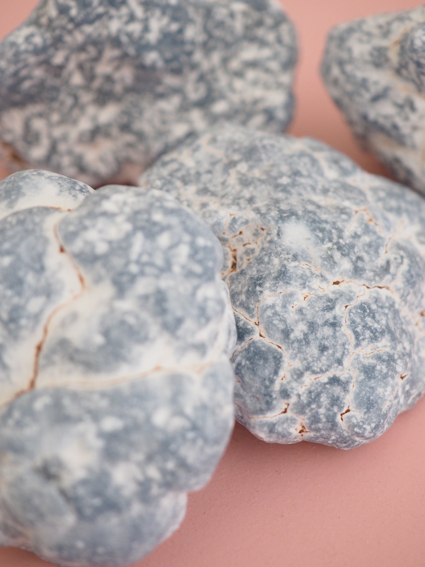 Angelit Roh CHUNK / Raw Angelite ca. 6-10 cm aus Peru -High Quality