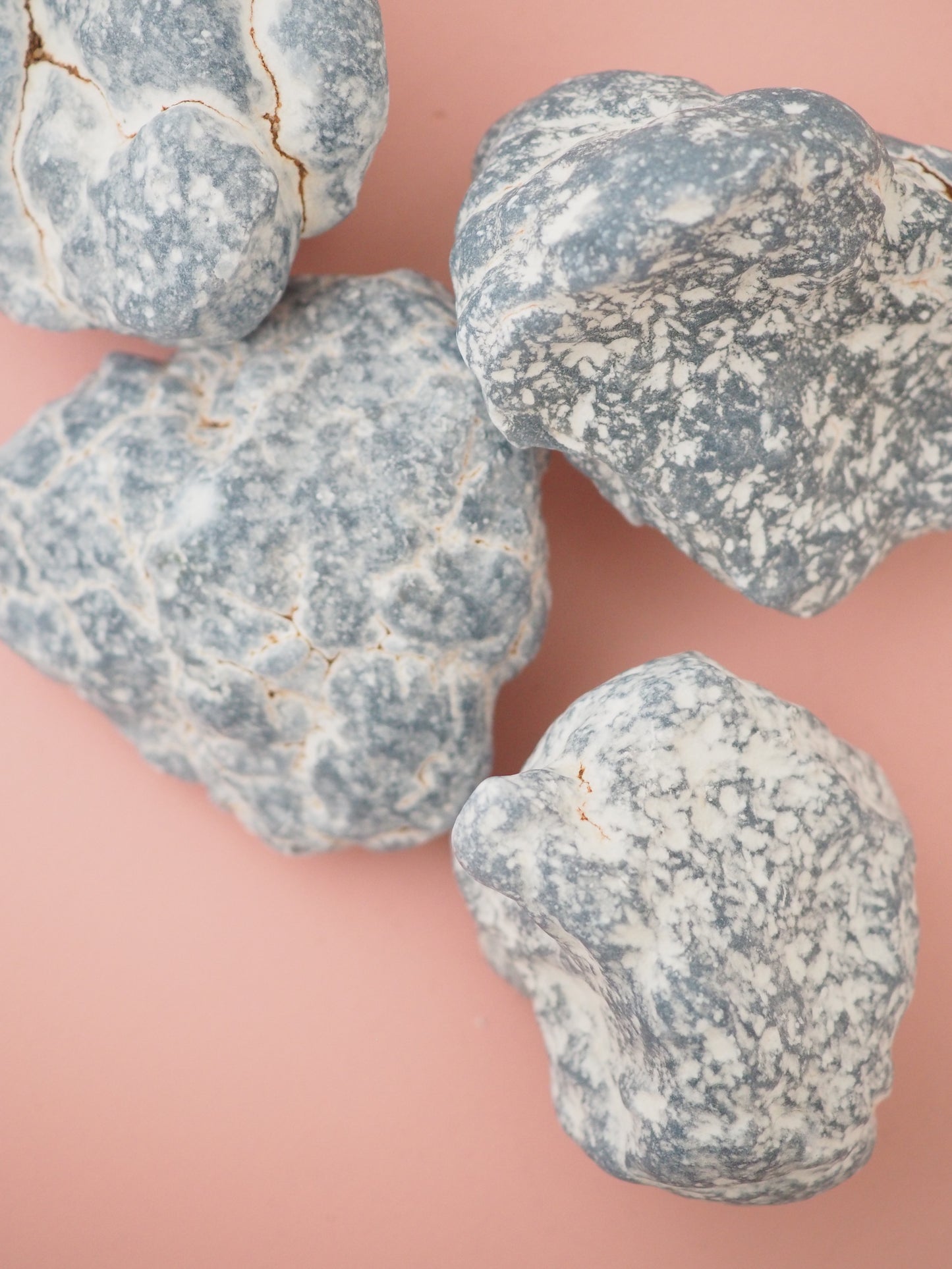 Angelit Roh CHUNK / Raw Angelite ca. 6-10 cm aus Peru -High Quality
