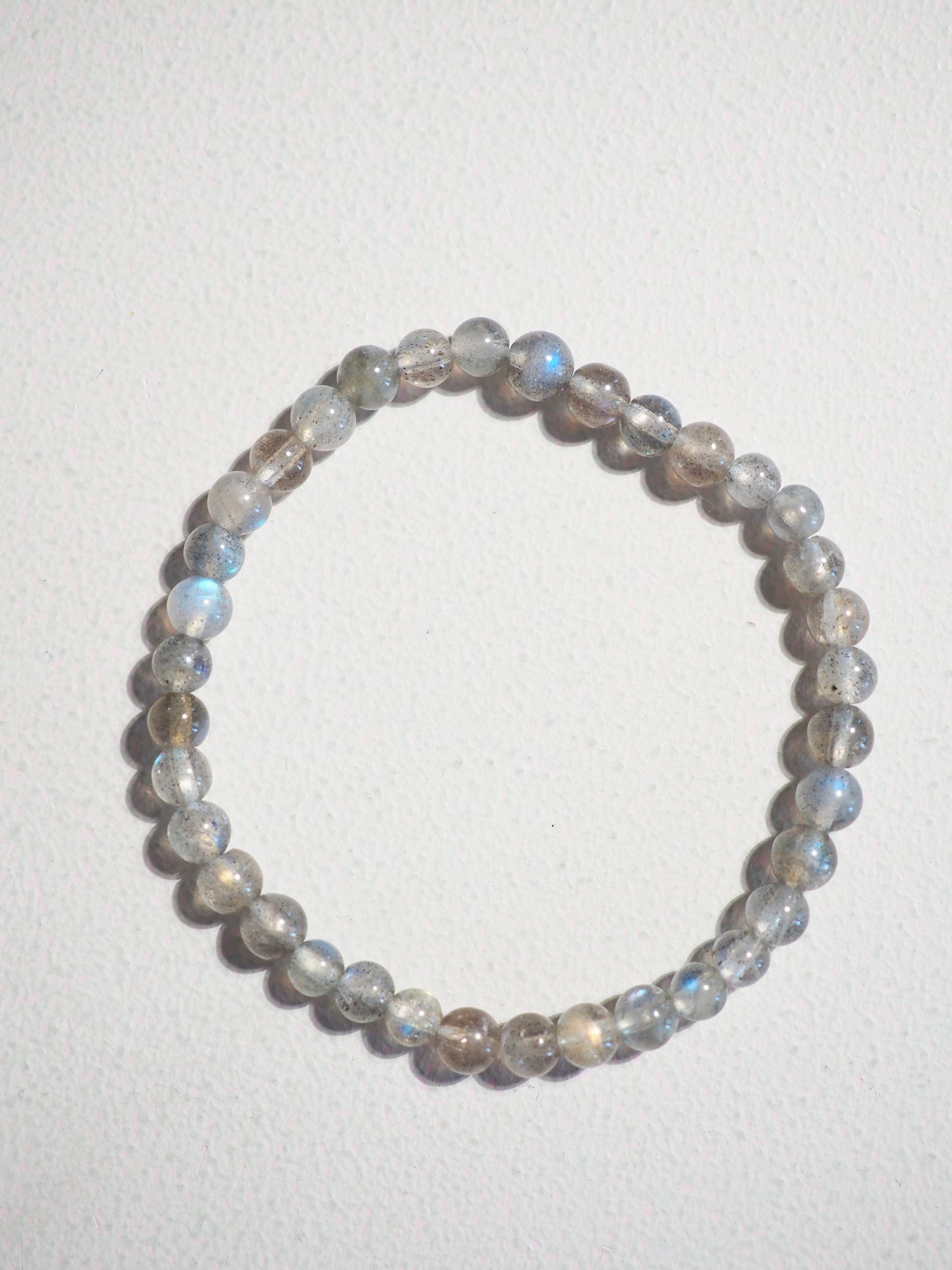 CRYSTAL KIDS - Labradorit Kugelarmband bis 14cm - Super Flashy HIGH QUALITY