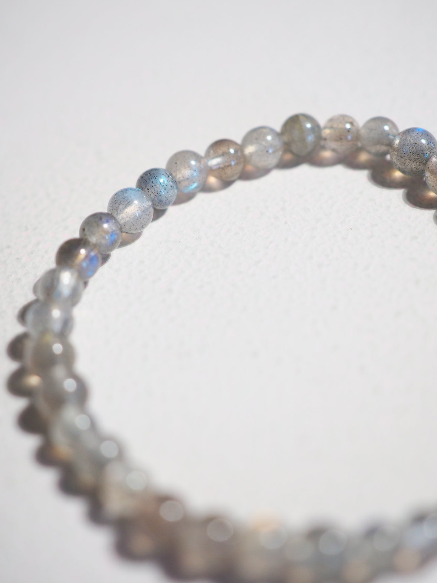 CRYSTAL KIDS - Labradorit Kugelarmband bis 14cm - Super Flashy HIGH QUALITY