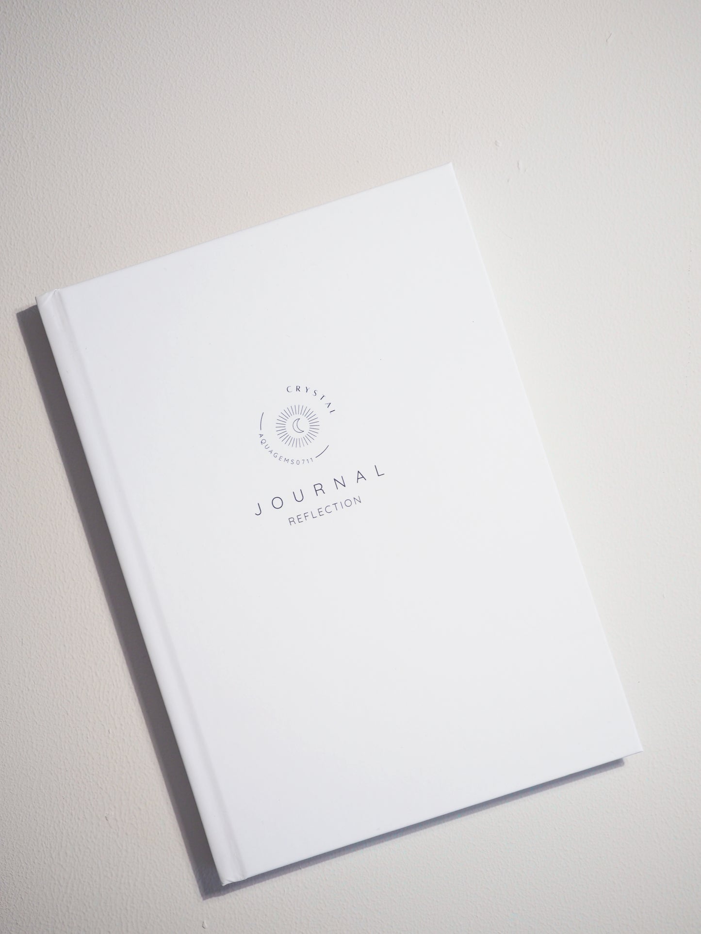 AQUAGEMS0711xCRYSTAL REFLECTION JOURNAL mit MYSTERY Trommelstein