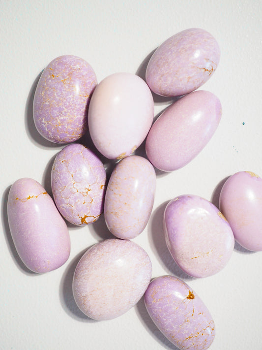 Phosphosiderit Trommel Stein . Phosphosiderite Tumble  ca. 2-3 cm - aus Peru RARE