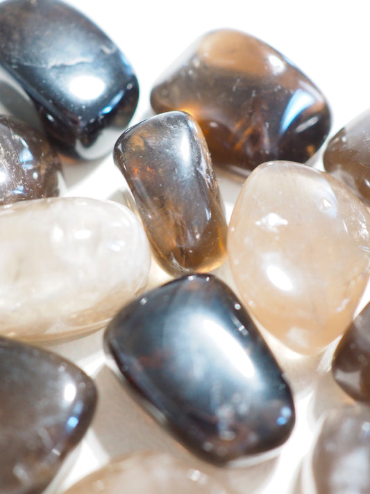 Rauchquarz ca. 3cm Trommel Stein -High Quality