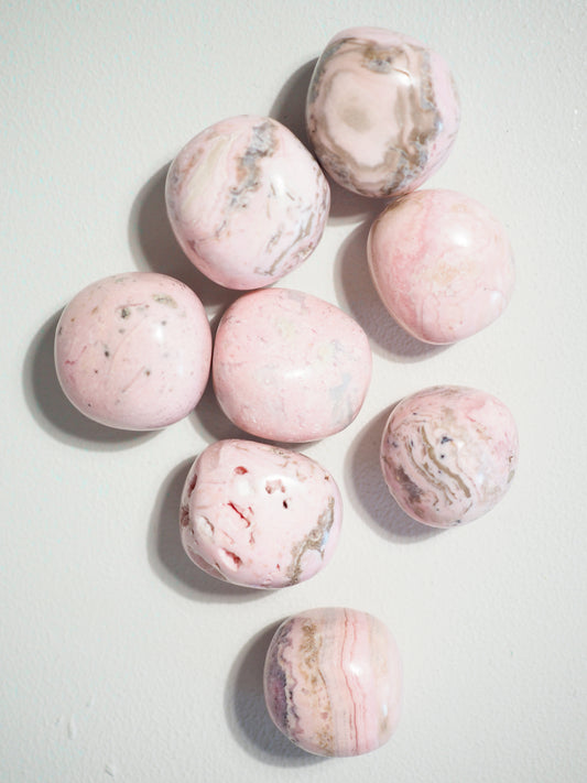 Rhodocrosit Trommel Stein . Rhodocrosite Tumble ca. 2-3 cm CHUNKY - aus Argentinien