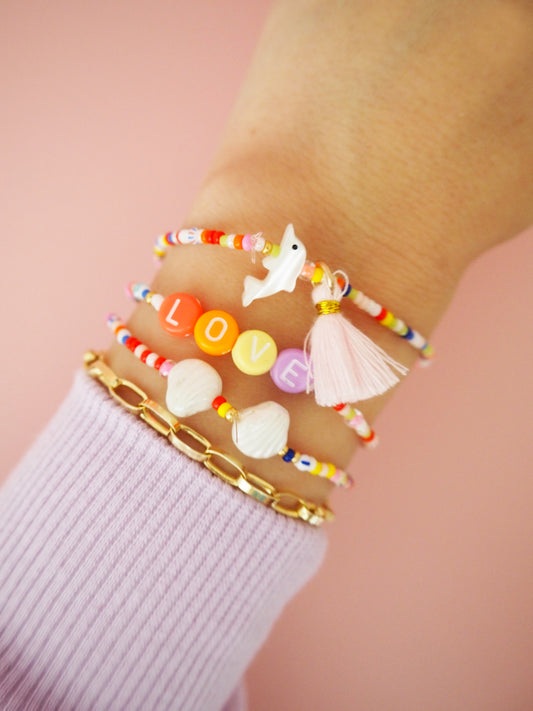 Chunky Armband Basic 925 Sterlingsilber vergoldet