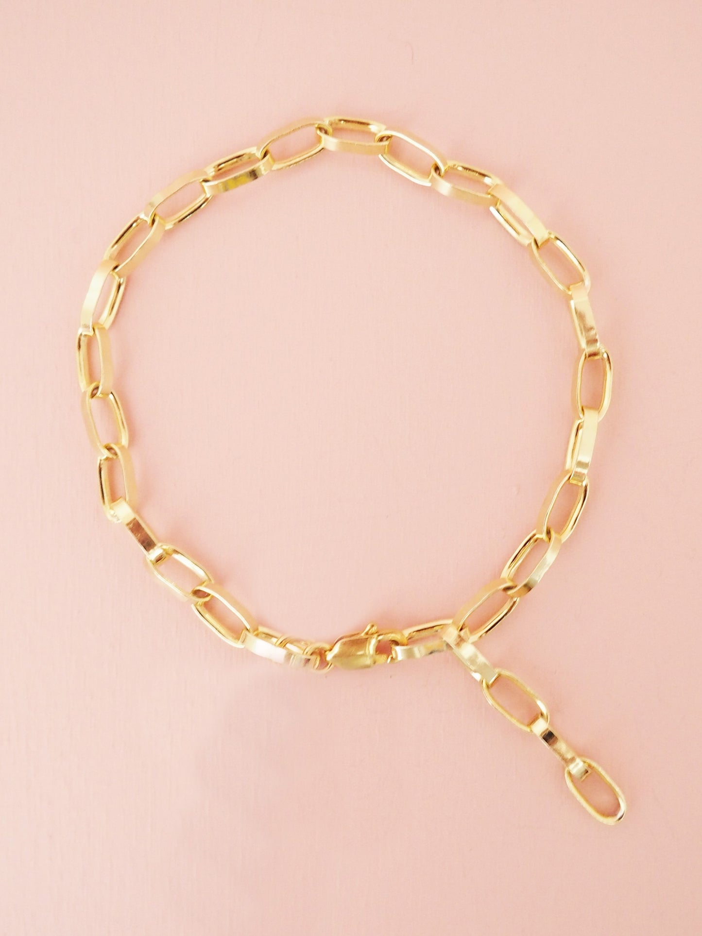 Chunky Armband Basic 925 Sterlingsilber vergoldet