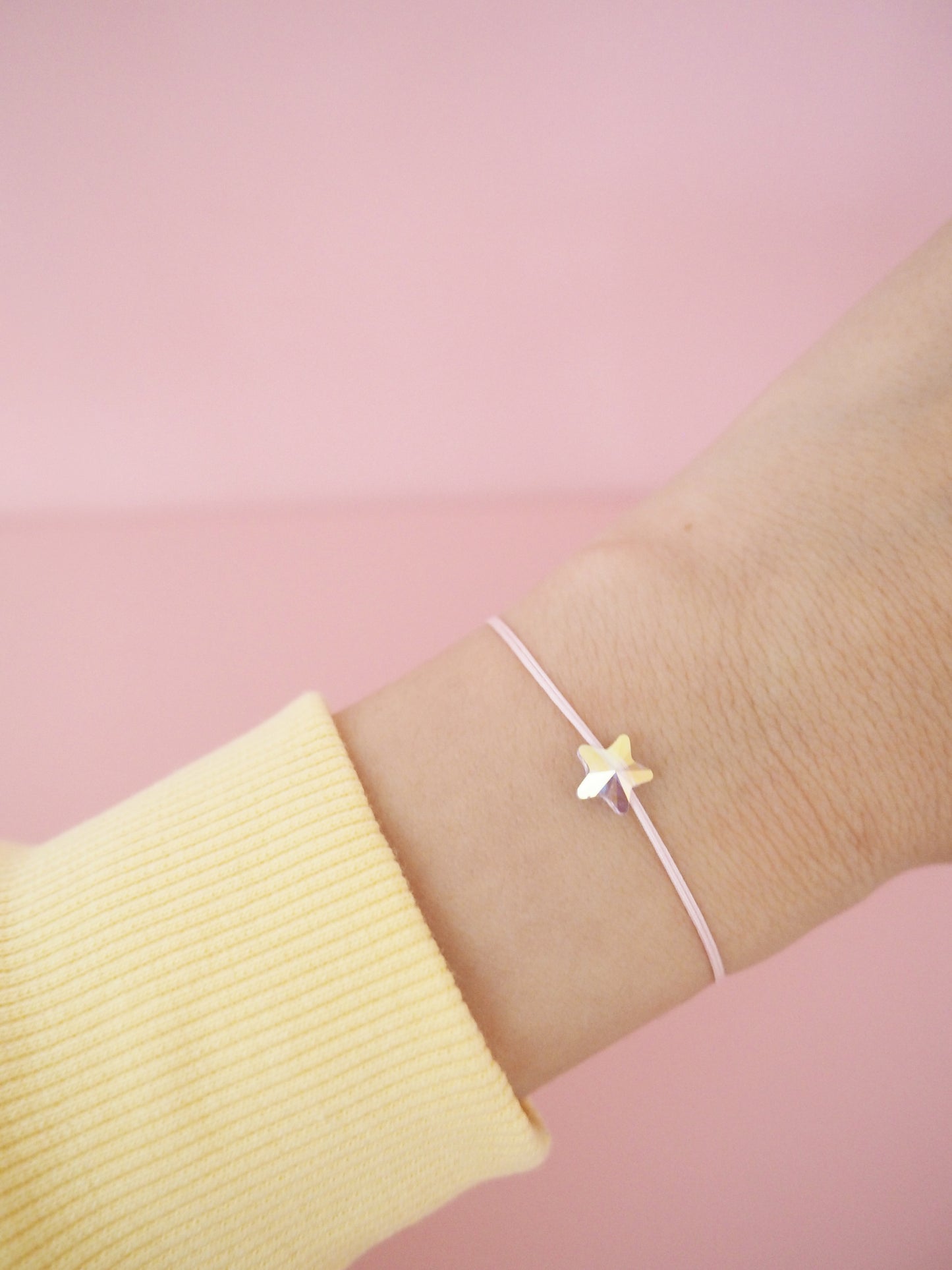 Sternchen Armband Macramée
