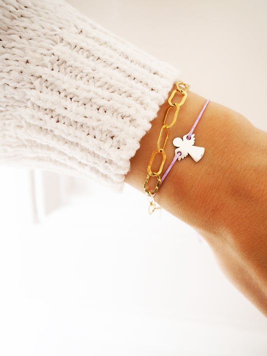 Schutz Engel Armband 925 Sterlingsilber