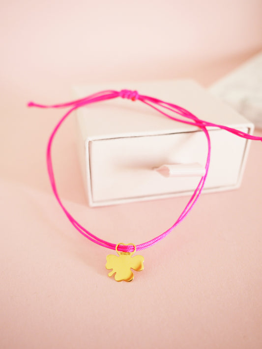 Kleeblatt Armband 585 Gold