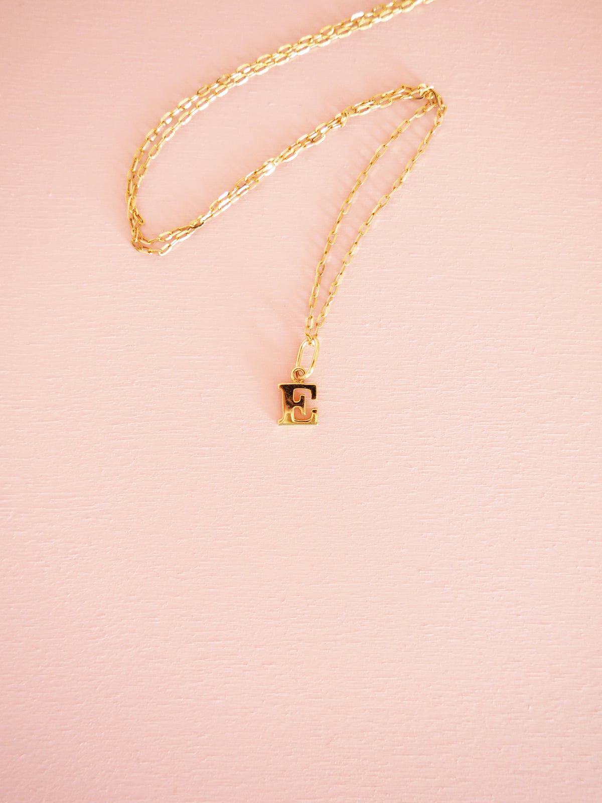 333 Gold Buchstabe mit Kette