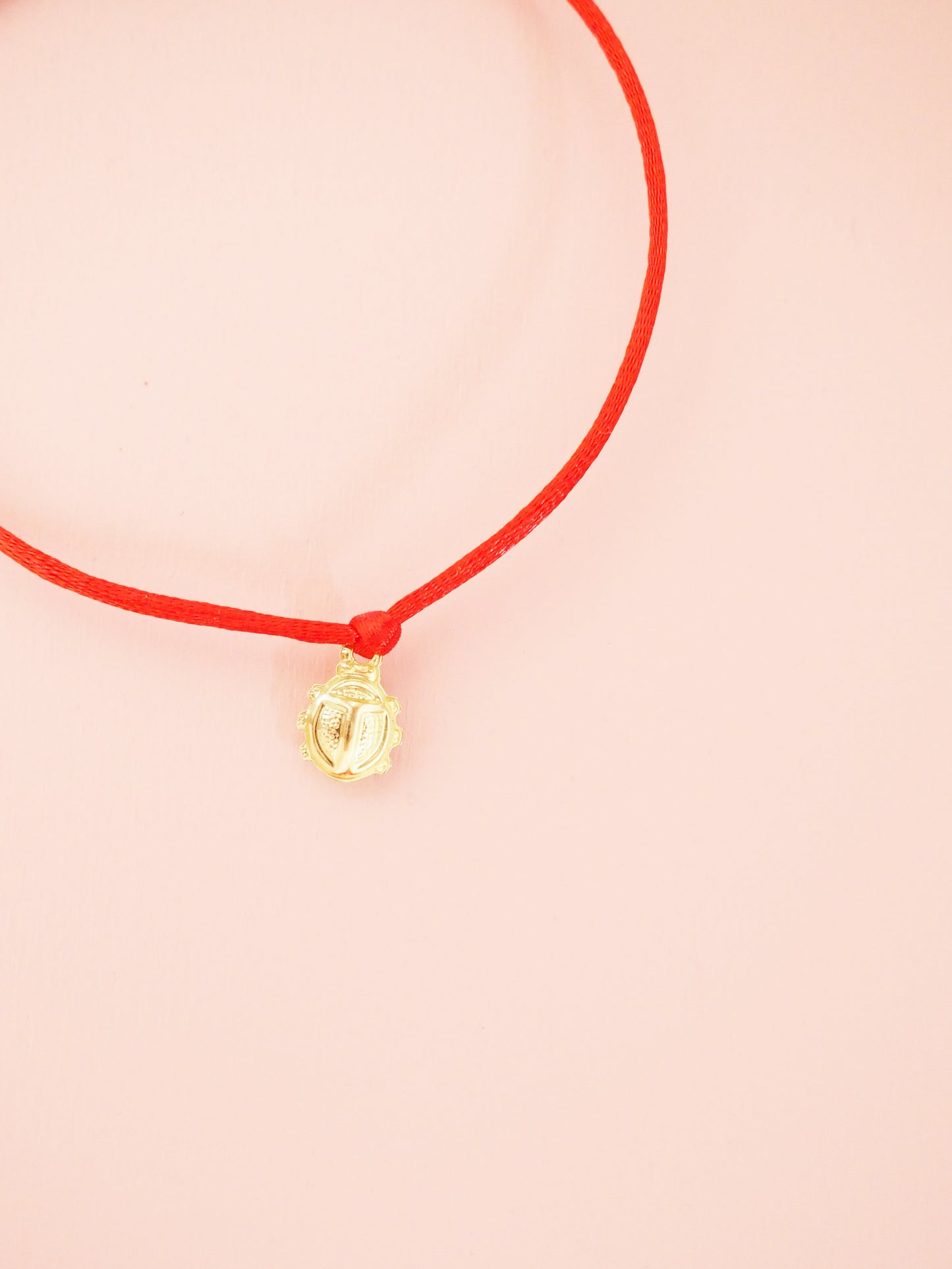 Glückskäfer Armband 333 Gold