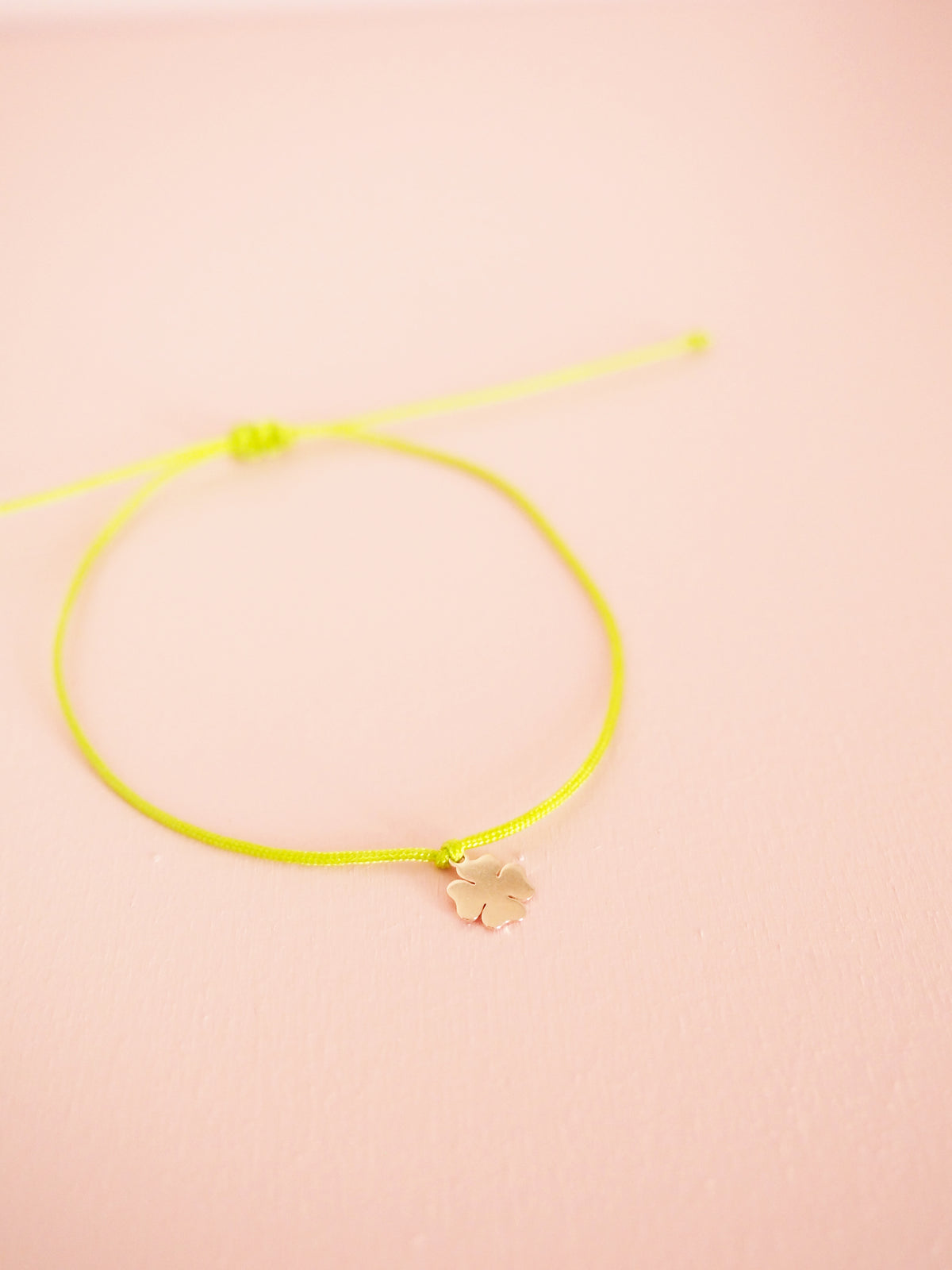 Kleeblatt Armband 925 Sterlingsilber rosévergoldet