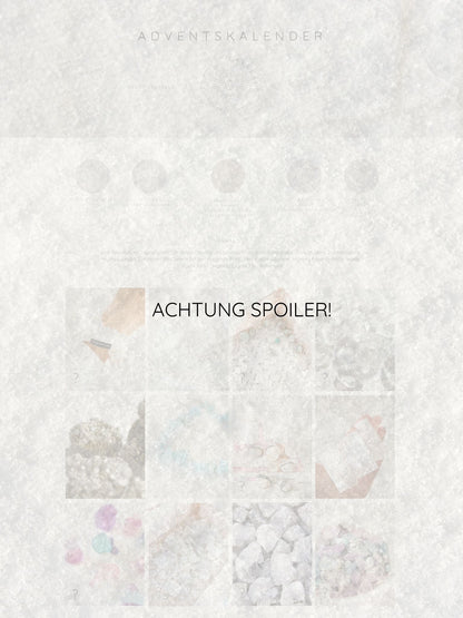 MERRY CRYSTALS! Edelstein . Kristall Adventskalender 2023