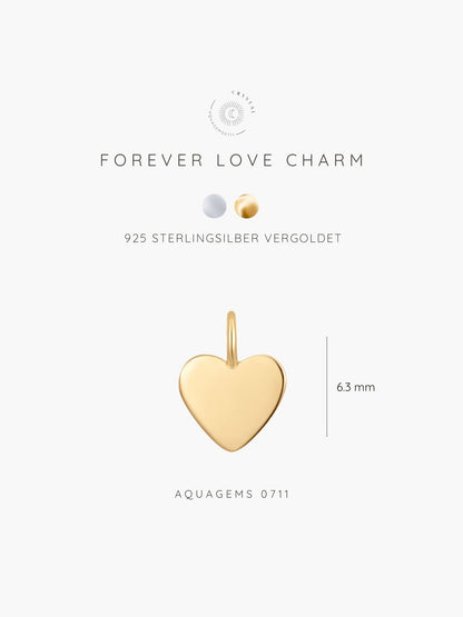 Herz Armband  MIRACLE CANDY COLLECTION - 925 Sterlingsilber vergoldet