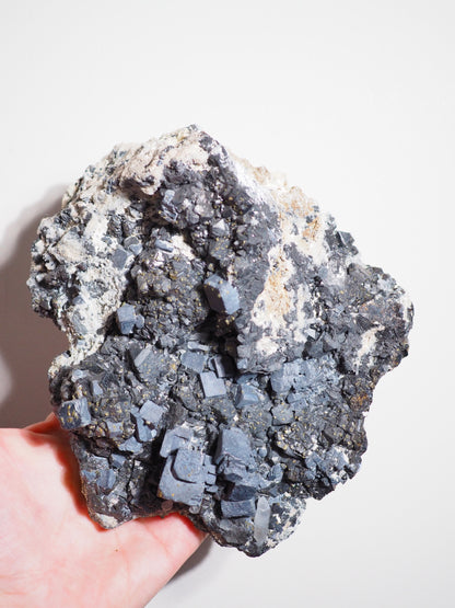 Galenit mit Pyrit & Quarz Cluster ca  1.28kg . PARADISE COLLECTION - aus Bulgarien