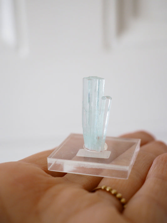 Aquamarin . MINI MINERALS - aus Kilgit Pakistan