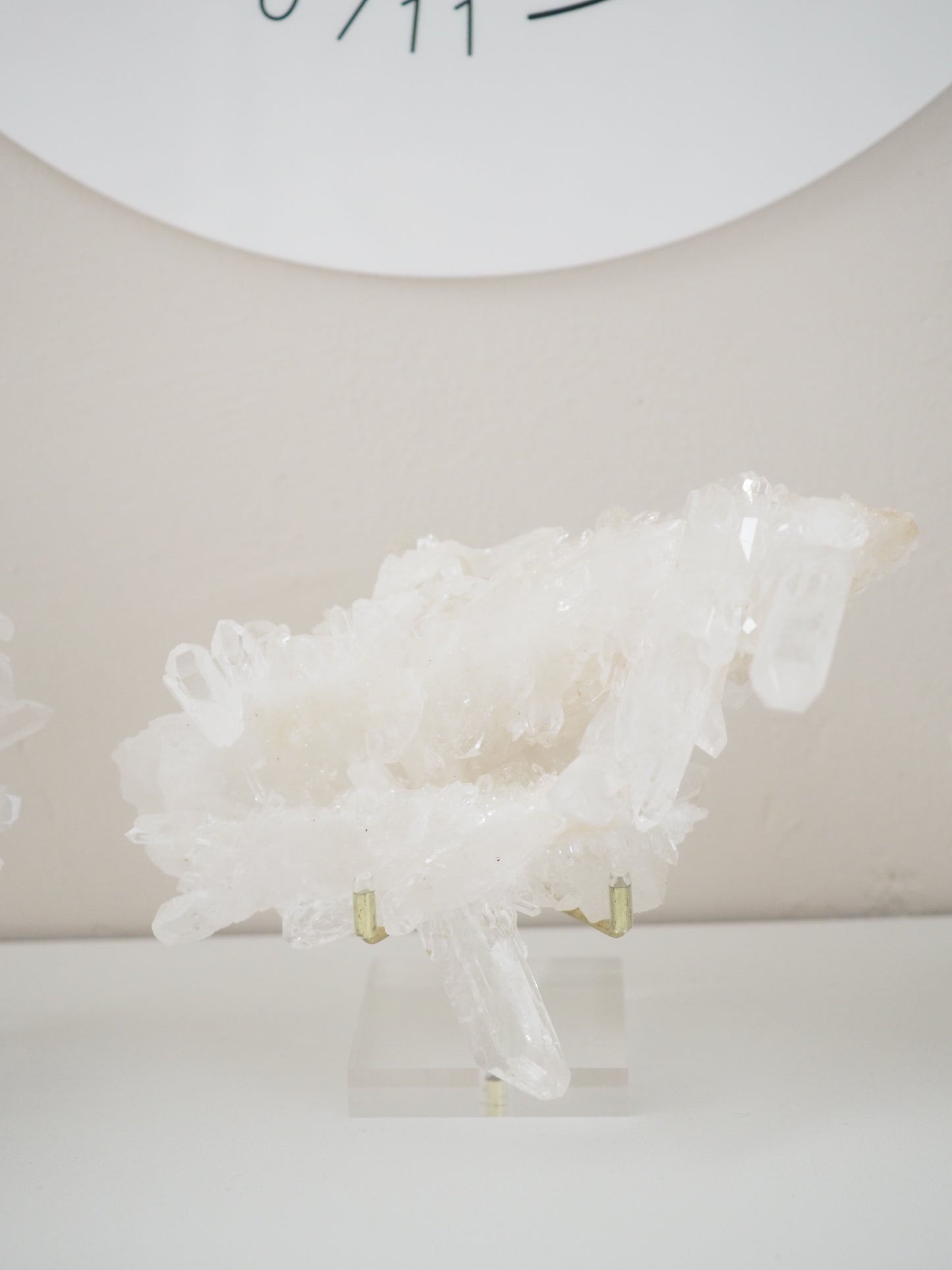 Bergkristall Cluster ca 15cm [2] - aus Minas Gerais Brasilien HIGH QUALITY