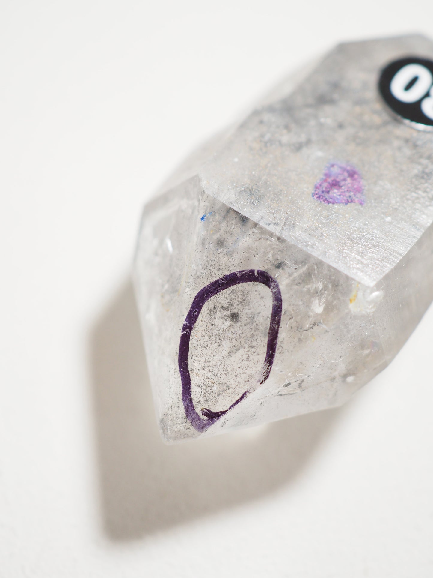 ENHYDRO Bergkristall mit Wassereinschluss & 1 Bubble . Enhydro Clearquartz [30] ca. 5.5cm - aus Guishou Province China
