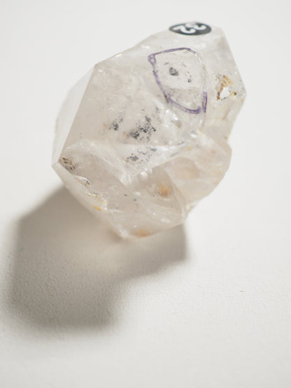 ENHYDRO Bergkristall mit Wassereinschluss & 1 Bubble . Enhydro Clearquartz [32] ca. 6cm - aus Guishou Province China
