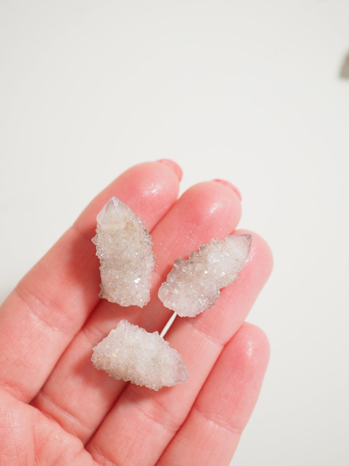 Mini Grey Kaktusquarz . Spirit Quartz ca. 2cm - aus Mpumalenga Südafrika